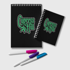 Блокнот с принтом Cypress Hill в городе Новоалтайск, 100% бумага | 48 листов, плотность листов — 60 г/м2, плотность картонной обложки — 250 г/м2. Листы скреплены удобной пружинной спиралью. Цвет линий — светло-серый
 | Тематика изображения на принте: b real | cypress hill | dj muggs | eric bobo | sen dog | альтернативный рэп | американская | гангста рэп | кипарисовый | лос анджелес | музыка | ню метал | рэп метал | рэп рок | рэпкор | сен дог | сша | хип хоп