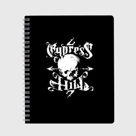 Тетрадь с принтом Cypress Hill в городе Новоалтайск, 100% бумага | 48 листов, плотность листов — 60 г/м2, плотность картонной обложки — 250 г/м2. Листы скреплены сбоку удобной пружинной спиралью. Уголки страниц и обложки скругленные. Цвет линий — светло-серый
 | b real | cypress hill | dj muggs | eric bobo | sen dog | альтернативный рэп | американская | гангста рэп | кипарисовый | лос анджелес | музыка | ню метал | рэп метал | рэп рок | рэпкор | сен дог | сша | хип хоп