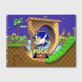 Альбом для рисования с принтом SONIC в городе Новоалтайск, 100% бумага
 | матовая бумага, плотность 200 мг. | Тематика изображения на принте: hedgehog | metal sonic | silver | silver the hedgehog | sonic | sonic boom | sonic the hedgehog | ёж сонник | игры | соник | фильмы