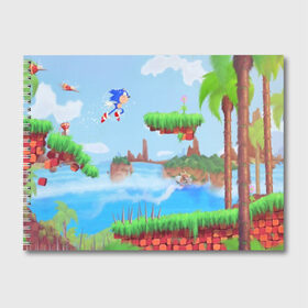 Альбом для рисования с принтом Sonic в городе Новоалтайск, 100% бумага
 | матовая бумага, плотность 200 мг. | Тематика изображения на принте: hedgehog | metal sonic | silver | silver the hedgehog | sonic | sonic boom | sonic the hedgehog | ёж сонник | игры | соник | фильмы