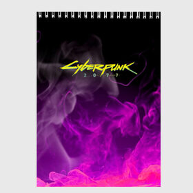 Скетчбук с принтом CYBERPUNK 2077 в городе Новоалтайск, 100% бумага
 | 48 листов, плотность листов — 100 г/м2, плотность картонной обложки — 250 г/м2. Листы скреплены сверху удобной пружинной спиралью | 2077 | cyberpunk 2020 | cyberpunk 2077 | cyberpunk 2077 samurai | cyberpunk city | кибер панк. | киберпанк | киберпанк 2077