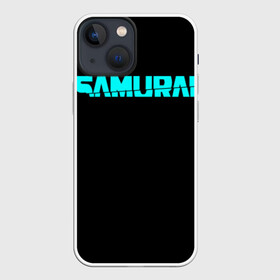 Чехол для iPhone 13 mini с принтом Cyber Samurai в городе Новоалтайск,  |  | 2077 | cd | cyber | cyberpunk2077 | game | keanu | mem | project | punk | red | reeves | suberpunk | игра | киану | кибер | киберпанк | мем | панк | ривз