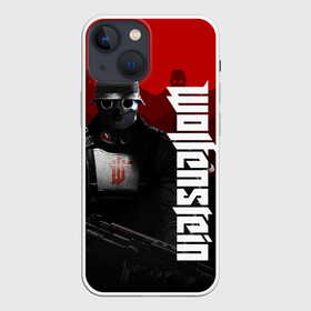 Чехол для iPhone 13 mini с принтом Wolfenstein в городе Новоалтайск,  |  | cyberpilot | new colossus | new order | old blood | wolfenstein | youngblood | игры