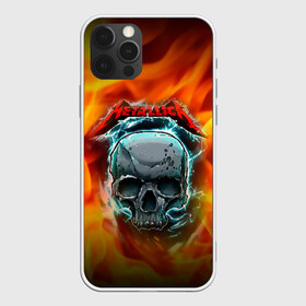 Чехол для iPhone 12 Pro Max с принтом Metallica в городе Новоалтайск, Силикон |  | Тематика изображения на принте: metallica | rock | арт | гитара | кости | металл | металлика | музыка | рок | череп