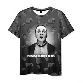 Мужская футболка 3D с принтом Rammstein в городе Новоалтайск, 100% полиэфир | прямой крой, круглый вырез горловины, длина до линии бедер | 2019 | du hast | lindemann | radio | rammstein | rammsteinfan | till | группы | линдеманн | метал | музыка | радио | рамштаин | рамштайн | рамштейн | рок | тилль | тиль