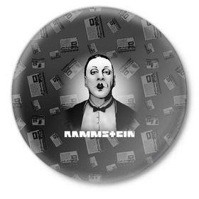 Значок с принтом Rammstein в городе Новоалтайск,  металл | круглая форма, металлическая застежка в виде булавки | Тематика изображения на принте: 2019 | du hast | lindemann | radio | rammstein | rammsteinfan | till | группы | линдеманн | метал | музыка | радио | рамштаин | рамштайн | рамштейн | рок | тилль | тиль