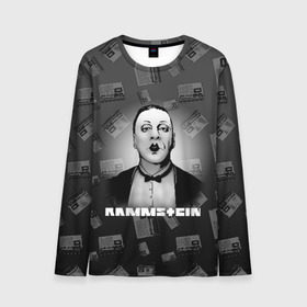 Мужской лонгслив 3D с принтом Rammstein в городе Новоалтайск, 100% полиэстер | длинные рукава, круглый вырез горловины, полуприлегающий силуэт | Тематика изображения на принте: 2019 | du hast | lindemann | radio | rammstein | rammsteinfan | till | группы | линдеманн | метал | музыка | радио | рамштаин | рамштайн | рамштейн | рок | тилль | тиль