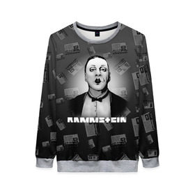Женский свитшот 3D с принтом Rammstein в городе Новоалтайск, 100% полиэстер с мягким внутренним слоем | круглый вырез горловины, мягкая резинка на манжетах и поясе, свободная посадка по фигуре | 2019 | du hast | lindemann | radio | rammstein | rammsteinfan | till | группы | линдеманн | метал | музыка | радио | рамштаин | рамштайн | рамштейн | рок | тилль | тиль