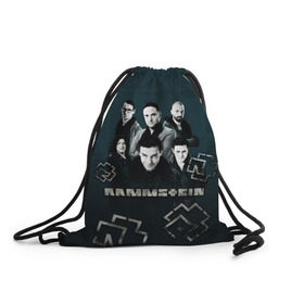 Рюкзак-мешок 3D с принтом Rammstein в городе Новоалтайск, 100% полиэстер | плотность ткани — 200 г/м2, размер — 35 х 45 см; лямки — толстые шнурки, застежка на шнуровке, без карманов и подкладки | du hast | lindemann | rammstein | rammsteinfan | ramstein | till | группы | линдеманн | метал | музыка | рамштаин | рамштайн | рамштейн | рок | тилль | тиль