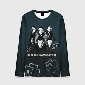 Мужской лонгслив 3D с принтом Rammstein в городе Новоалтайск, 100% полиэстер | длинные рукава, круглый вырез горловины, полуприлегающий силуэт | Тематика изображения на принте: du hast | lindemann | rammstein | rammsteinfan | ramstein | till | группы | линдеманн | метал | музыка | рамштаин | рамштайн | рамштейн | рок | тилль | тиль