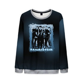 Мужской свитшот 3D с принтом Rammstein в городе Новоалтайск, 100% полиэстер с мягким внутренним слоем | круглый вырез горловины, мягкая резинка на манжетах и поясе, свободная посадка по фигуре | du hast | lindemann | rammstein | rammsteinfan | ramstein | till | группы | линдеманн | метал | музыка | рамштаин | рамштайн | рамштейн | рок | тилль | тиль