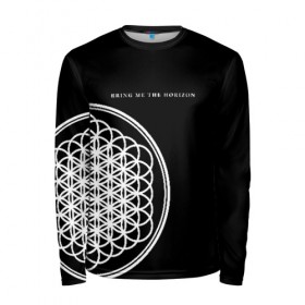 Мужской лонгслив 3D с принтом Bring Me the Horizon в городе Новоалтайск, 100% полиэстер | длинные рукава, круглый вырез горловины, полуприлегающий силуэт | bmth | bring me the horizon | альтернативный | бмт | бмтх | бмтш | брин | бринг | горизонт | достань для меня | дэткор | зе | метал | ми | рок | хоризон | электроник