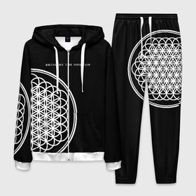 Мужской костюм 3D с принтом Bring Me the Horizon в городе Новоалтайск, 100% полиэстер | Манжеты и пояс оформлены тканевой резинкой, двухслойный капюшон со шнурком для регулировки, карманы спереди | bmth | bring me the horizon | альтернативный | бмт | бмтх | бмтш | брин | бринг | горизонт | достань для меня | дэткор | зе | метал | ми | рок | хоризон | электроник
