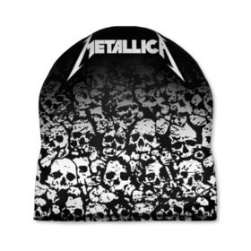 Шапка 3D с принтом METALLICA (НА СПИНЕ) в городе Новоалтайск, 100% полиэстер | универсальный размер, печать по всей поверхности изделия | matters metallica | music | nothing else | rock | trash metal | группа | музыка | музыканты | рок | трэш металл