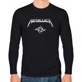 Мужской лонгслив хлопок с принтом METALLICA (НА СПИНЕ) в городе Новоалтайск, 100% хлопок |  | matters metallica | music | nothing else | rock | trash metal | группа | музыка | музыканты | рок | трэш металл