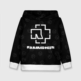 Детская толстовка 3D с принтом Rammstein (1) в городе Новоалтайск, 100% полиэстер | двухслойный капюшон со шнурком для регулировки, мягкие манжеты на рукавах и по низу толстовки, спереди карман-кенгуру с мягким внутренним слоем | Тематика изображения на принте: fire | music | rammstein | rock | кровь | музыка | огонь | раммштайн | рамштайн | рок