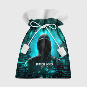 Подарочный 3D мешок с принтом Watch Dogs Legion в городе Новоалтайск, 100% полиэстер | Размер: 29*39 см | cyberpunk | dogs | hackers | legion | watch | watch dogs | вейчдогс | взлом | киберпанк | легион | хакеры | цифры