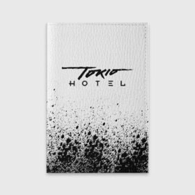 Обложка для паспорта матовая кожа с принтом Tokio Hotel (5) в городе Новоалтайск, натуральная матовая кожа | размер 19,3 х 13,7 см; прозрачные пластиковые крепления | 