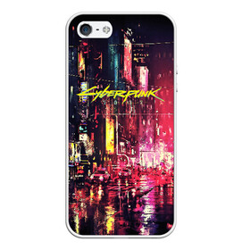 Чехол для iPhone 5/5S матовый с принтом CYBERPUNK 2077 в городе Новоалтайск, Силикон | Область печати: задняя сторона чехла, без боковых панелей | 2077 | cd projekt red | cyberpunk | cyberpunk 2077 | game | арт | будущее | видеоигра | игра | киберпанк 2077 | киборг | киборги