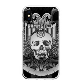Чехол для iPhone XS Max матовый с принтом Rammstein в городе Новоалтайск, Силикон | Область печати: задняя сторона чехла, без боковых панелей | du hast | heavy | herzeleid | metal | mutter | rammstein | reise | rosenrot | sehnsucht | till lindemann | группа | метал | рамштайн | рок | тилль линдеманн | хард