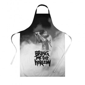 Фартук 3D с принтом Bring Me the Horizon в городе Новоалтайск, 100% полиэстер | общий размер — 65 х 85 см, ширина нагрудника — 26 см, горловина — 53 см, длина завязок — 54 см, общий обхват в поясе — 173 см. Принт на завязках и на горловине наносится с двух сторон, на основной части фартука — только с внешней стороны | bmth | bring me the horizon | альтернативный | бмт | бмтх | бмтш | брин | бринг | горизонт | достань для меня | дэткор | зе | метал | ми | рок | хоризон | электроник