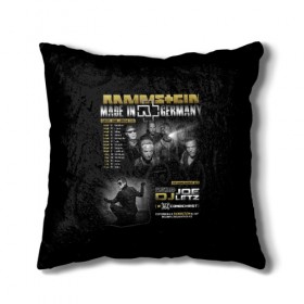 Подушка 3D с принтом Rammstein в городе Новоалтайск, наволочка – 100% полиэстер, наполнитель – холлофайбер (легкий наполнитель, не вызывает аллергию). | состоит из подушки и наволочки. Наволочка на молнии, легко снимается для стирки | du hast | heavy | herzeleid | metal | mutter | rammstein | reise | rosenrot | sehnsucht | till lindemann | группа | метал | рамштайн | рок | тилль линдеманн | хард