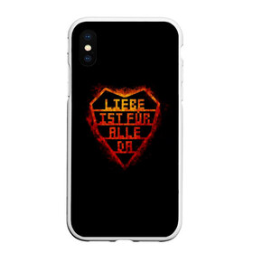 Чехол для iPhone XS Max матовый с принтом Rammstein в городе Новоалтайск, Силикон | Область печати: задняя сторона чехла, без боковых панелей | rammstein | till lindemann | берлин | германия | металл | музыка | рамштайн | тилль линдеманн