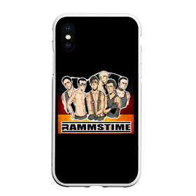 Чехол для iPhone XS Max матовый с принтом Rammstein в городе Новоалтайск, Силикон | Область печати: задняя сторона чехла, без боковых панелей | rammstein | till lindemann | берлин | германия | металл | музыка | рамштайн | тилль линдеманн
