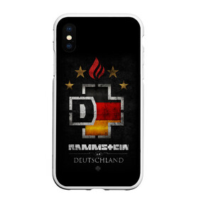 Чехол для iPhone XS Max матовый с принтом Rammstein в городе Новоалтайск, Силикон | Область печати: задняя сторона чехла, без боковых панелей | rammstein | till lindemann | берлин | германия | металл | музыка | рамштайн | тилль линдеманн