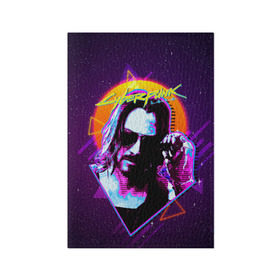 Обложка для паспорта матовая кожа с принтом Киану Ривз Cyberpunk 2077 в городе Новоалтайск, натуральная матовая кожа | размер 19,3 х 13,7 см; прозрачные пластиковые крепления | Тематика изображения на принте: cyber | cyberpunk 2077 | keanu reeves | retro | винтаж | киану ривз | кибер | киберпанк | ретро