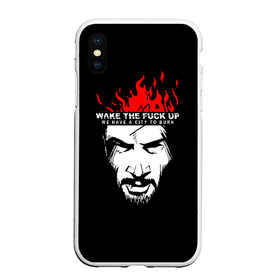 Чехол для iPhone XS Max матовый с принтом SAMURAI KEANU REEVES в городе Новоалтайск, Силикон | Область печати: задняя сторона чехла, без боковых панелей | 2019 | cd project red | cyberpunk 2077 | hacker | keanu reeves | maelstrom | militech | night city | quadra | samurai | sci fi | trauma team | v | ви | киану ривз | киберпанк 2077 | логотип | роботы | самураи | фантаст