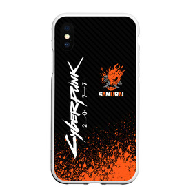 Чехол для iPhone XS Max матовый с принтом Cyberpunk 2077 (1) в городе Новоалтайск, Силикон | Область печати: задняя сторона чехла, без боковых панелей | china | cyber | cyberpunk | game | japan | keanu reeves | punk | samurai | tokyo | игра | киану ривз | кибер | киберпанк | китай | панк | редактор | самурай | токио | япония