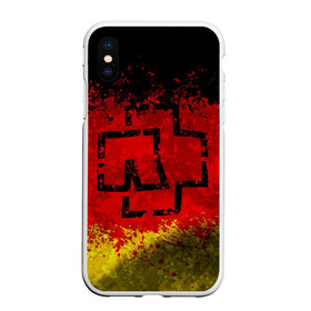 Чехол для iPhone XS Max матовый с принтом Rammstein в городе Новоалтайск, Силикон | Область печати: задняя сторона чехла, без боковых панелей | du hast | heavy | herzeleid | metal | mutter | rammstein | reise | rosenrot | sehnsucht | till lindemann | группа | метал | рамштайн | рок | тилль линдеманн | хард