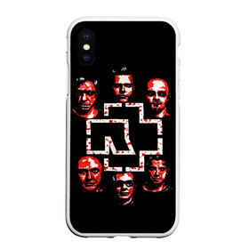 Чехол для iPhone XS Max матовый с принтом Rammstein в городе Новоалтайск, Силикон | Область печати: задняя сторона чехла, без боковых панелей | du hast | heavy | herzeleid | metal | mutter | rammstein | reise | rosenrot | sehnsucht | till lindemann | группа | метал | рамштайн | рок | тилль линдеманн | хард