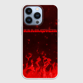 Чехол для iPhone 13 Pro с принтом Rammstein в городе Новоалтайск,  |  | fire | guitar | hard | heavymetal | metal | music | rammstein | rock | гитара | картинка | картинки | метал | мода | музыка | огонь | рамштайн | рок | тренд | тренды | треш | трэш | тяжелый | хард
