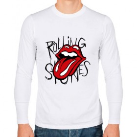 Мужской лонгслив хлопок с принтом Rolling Stones в городе Новоалтайск, 100% хлопок |  | roll stone | rolling stone скачать | rolling stones | rolling stones лучшее | the rolling stones | купить футболку rolling stones | рок | рок н ролл | футболка rolling stones