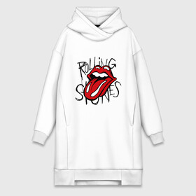 Платье-худи хлопок с принтом Rolling Stones в городе Новоалтайск,  |  | roll stone | rolling stone скачать | rolling stones | rolling stones лучшее | the rolling stones | купить футболку rolling stones | рок | рок н ролл | футболка rolling stones