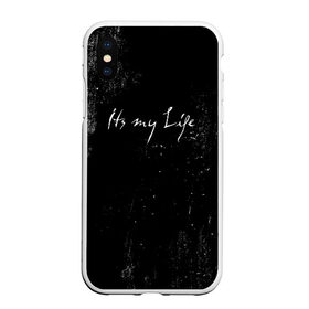 Чехол для iPhone XS Max матовый с принтом Its My Life в городе Новоалтайск, Силикон | Область печати: задняя сторона чехла, без боковых панелей | Тематика изображения на принте: bon jovi | john | альбом | арена | бон | бон джови | глэм | группа | джови | джон | метал | музыка | надпись | песни | поп | попрок | рок | рокер | смайл | солист | софт | стена | хард | хеви | хевиметал