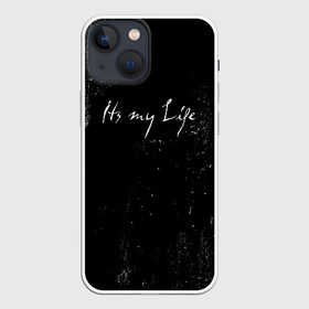 Чехол для iPhone 13 mini с принтом Its My Life в городе Новоалтайск,  |  | bon jovi | john | альбом | арена | бон | бон джови | глэм | группа | джови | джон | метал | музыка | надпись | песни | поп | попрок | рок | рокер | смайл | солист | софт | стена | хард | хеви | хевиметал