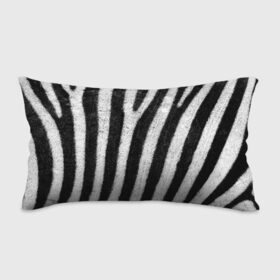 Подушка 3D антистресс с принтом Zebra Skin в городе Новоалтайск, наволочка — 100% полиэстер, наполнитель — вспененный полистирол | состоит из подушки и наволочки на молнии | animal | black | black white | pattern. | skin | streaks | texture | white | zebra | белый | животное | животные | зебра | полосы | текстура | узор | чёрно белые | чёрный