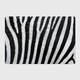 Магнитный плакат 3Х2 с принтом Zebra Skin в городе Новоалтайск, Полимерный материал с магнитным слоем | 6 деталей размером 9*9 см | animal | black | black white | pattern. | skin | streaks | texture | white | zebra | белый | животное | животные | зебра | полосы | текстура | узор | чёрно белые | чёрный