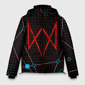 Мужская зимняя куртка 3D с принтом WATCH DOGS LEGION в городе Новоалтайск, верх — 100% полиэстер; подкладка — 100% полиэстер; утеплитель — 100% полиэстер | длина ниже бедра, свободный силуэт Оверсайз. Есть воротник-стойка, отстегивающийся капюшон и ветрозащитная планка. 

Боковые карманы с листочкой на кнопках и внутренний карман на молнии. | action | ct os | ded sec | fox | game | hacker | legion | watch dogs | watch dogs 2 | watch dogs legion | знак лиса | игра | компьютерная игра | легион | хакер