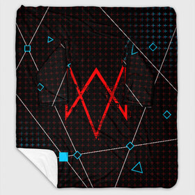 Плед с рукавами с принтом WATCH DOGS LEGION в городе Новоалтайск, 100% полиэстер | Закругленные углы, все края обработаны. Ткань не мнется и не растягивается. Размер 170*145 | action | ct os | ded sec | fox | game | hacker | legion | watch dogs | watch dogs 2 | watch dogs legion | знак лиса | игра | компьютерная игра | легион | хакер