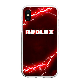 Чехол для iPhone XS Max матовый с принтом ROBLOX в городе Новоалтайск, Силикон | Область печати: задняя сторона чехла, без боковых панелей | Тематика изображения на принте: game | gamer | logo | minecraft | roblox | simulator | игра | конструктор | лого | симулятор | строительство | фигура