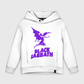 Детское худи Oversize хлопок с принтом black sabbath в городе Новоалтайск, френч-терри — 70% хлопок, 30% полиэстер. Мягкий теплый начес внутри —100% хлопок | боковые карманы, эластичные манжеты и нижняя кромка, капюшон на магнитной кнопке | black sabbath | black sabbath альбомы | black sabbath песня | black sabbaths | black sabbaths paranoid | rock | блэк саббат | блэк саббат слушать | рок