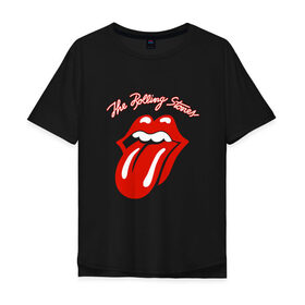 Мужская футболка хлопок Oversize с принтом the rolling stones в городе Новоалтайск, 100% хлопок | свободный крой, круглый ворот, “спинка” длиннее передней части | roll stone | rolling stone скачать | rolling stones | rolling stones лучшее | the rolling stones | купить футболку rolling stones | рок | рок н ролл | футболка rolling stones