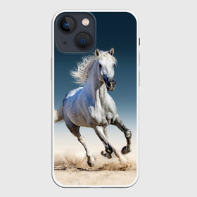 Чехол для iPhone 13 mini с принтом Серый в яблоках конь в городе Новоалтайск,  |  | animal | beautiful | black | eyes | gloss | gray | harness | horse | in apples | look | muzzle | spotted | white | белый | в яблоках | взгляд | глаза | животное | конь | красивый | лоск | лошадь | пятнистый | сбруя | серый | скакун