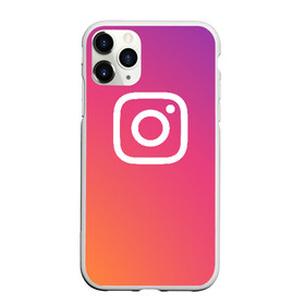 Чехол для iPhone 11 Pro матовый с принтом Instagram в городе Новоалтайск, Силикон |  | Тематика изображения на принте: instagram | photo | инстаблогер | инстаграм | интернет | сеть | социальная | фото