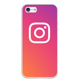 Чехол для iPhone 5/5S матовый с принтом Instagram в городе Новоалтайск, Силикон | Область печати: задняя сторона чехла, без боковых панелей | Тематика изображения на принте: instagram | photo | инстаблогер | инстаграм | интернет | сеть | социальная | фото