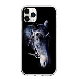 Чехол для iPhone 11 Pro Max матовый с принтом Конь вороной в городе Новоалтайск, Силикон |  | Тематика изображения на принте: animal | beautiful | black | eyes | gloss | hairstyle | harness | horse | look | muzzle | взгляд | вороной | глаза | животное | конь | красивый | лоск | лошадь | прическа | сбруя | скакун | черный
